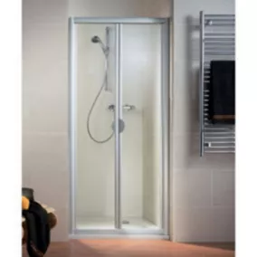  Porte de douche pliante alu argenté fixil 70 cm, Schulte Phoenix II code EAN 4060991006814 