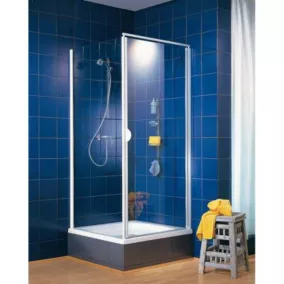  Paroi de douche fixe I.90 cm, verre transparent anticalcaire, Schulte Sunny code EAN 4060991013485 