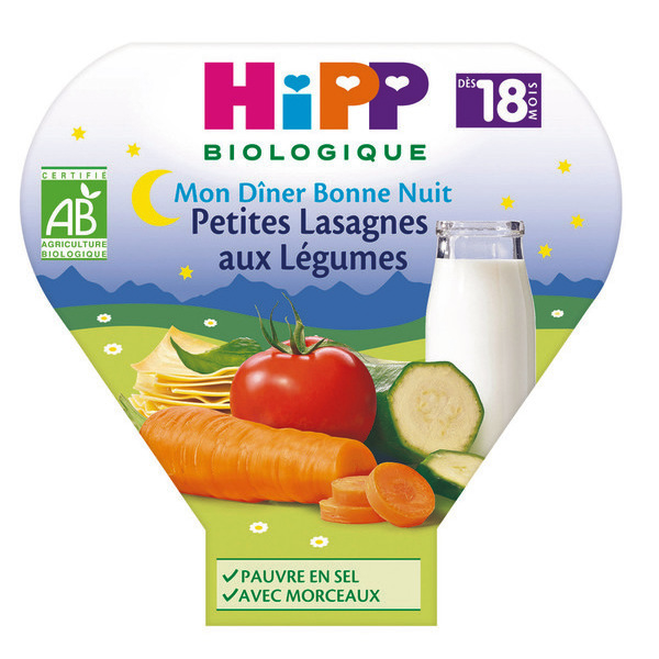 Plats pour bébé Bio