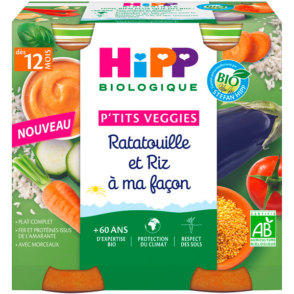 Plats complets Bio P'tits Veggies