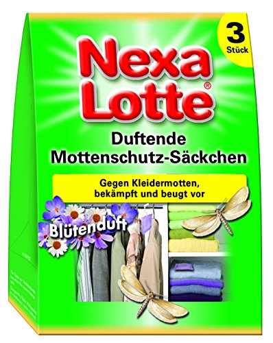 Lot de 3 sachets parfumés de protection anti-mites