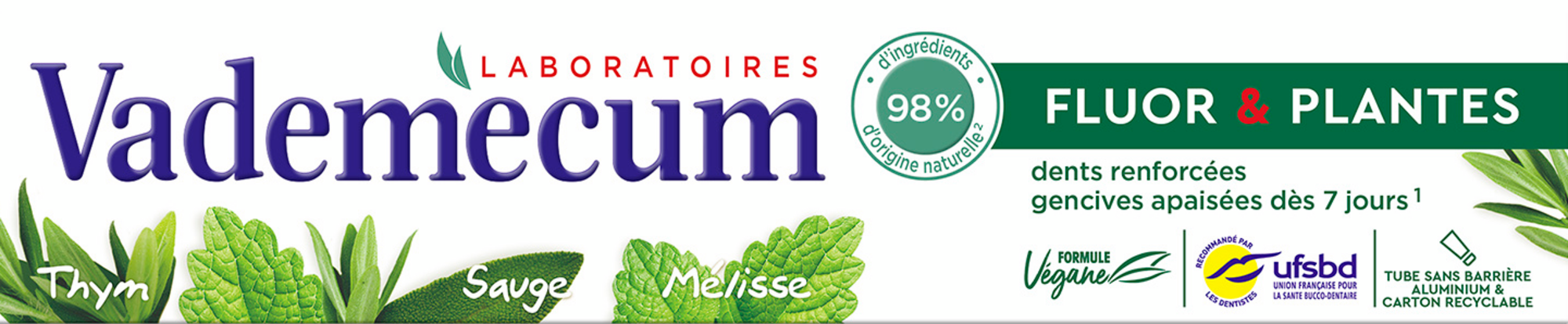 VADEMECUM DENTIFRICE code EAN 4068883000216 