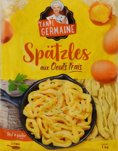 SPATZLES AUX ŒUFS FRAIS