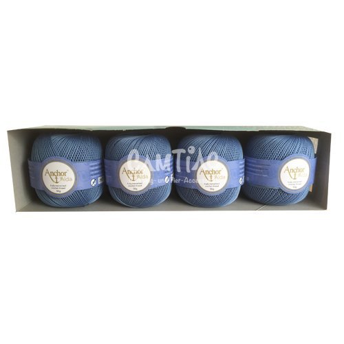 Crochet fil Anchor Aida Épaisseur 10 4 x 50g FB...