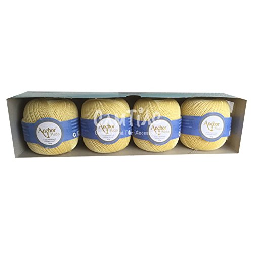 Crochet fil Anchor Aida Épaisseur 10 4 x 50g FB...