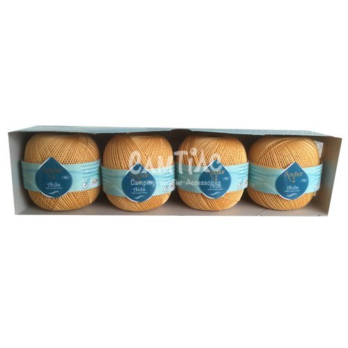 Crochet fil Anchor Aida Épaisseur 4 x 50 g 10 F...