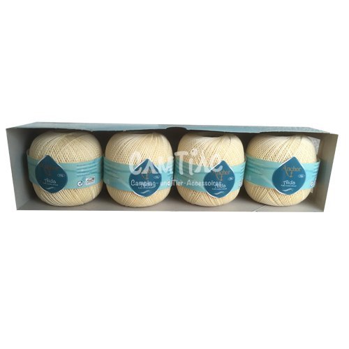 Crochet fil Anchor Aida Épaisseur 10 4 x 50g FB...
