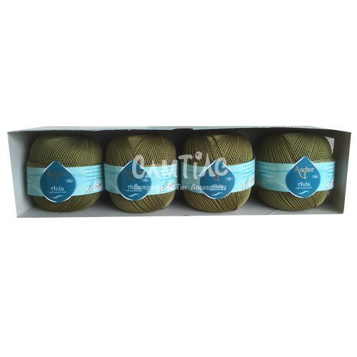 Crochet fil Anchor Aida Épaisseur 10 4 x 50g FB...