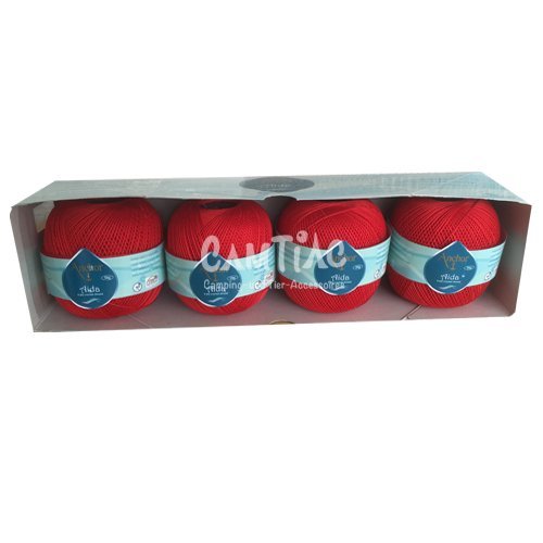 Crochet fil Anchor Aida Épaisseur 10 4 x 50g FB...