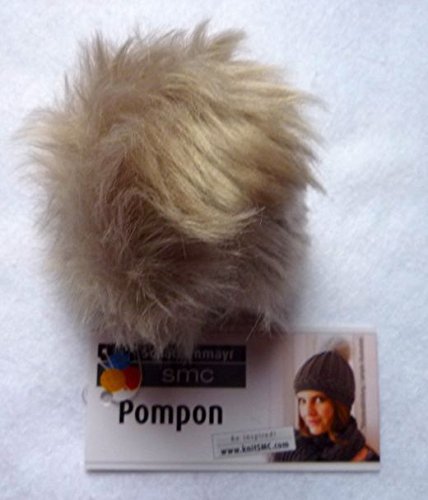 Pompon Fausse Fourrure - Pompon env. 7 cm pour ...