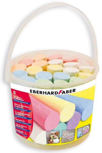 EBERHARD FABER Seau de 20 Craies pour trottoir ...