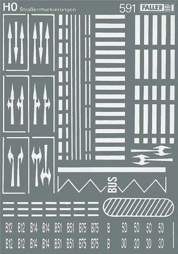 - f180536 - modélisme - signalisation horizontale