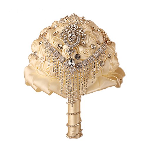 Haute qualité gorgeous artificial wedding rhine...