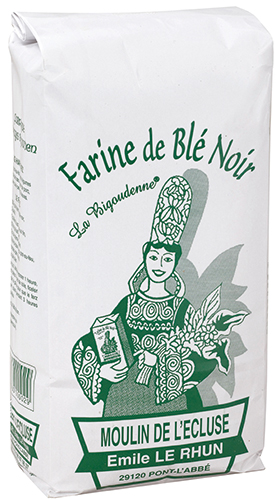 MOULIN DE L’ÉCLUSE FARINE DE BLÉ NOIR LA BIGOUDENNE® code EAN 4144747 