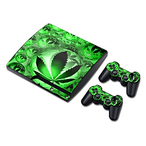 Zhaihaitf Ultra thin tn928*skin sticker set pour ps3 playstation 3 slim+2 controllers code EAN 4170011687142 