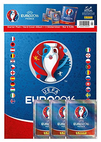 Panini EURO 2016 France sticker - starter incl. hardcover album + 3 packs 4190495909950 UEFA EURO 2016