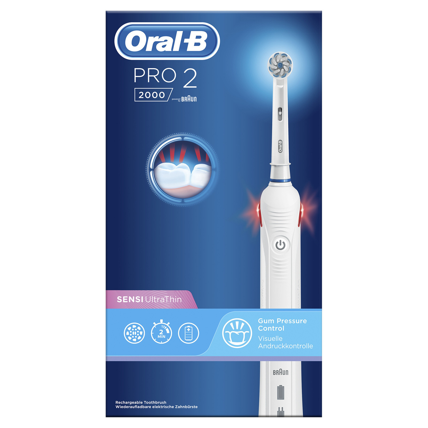 Brosse à dents électrique sensitive ORAL-B
