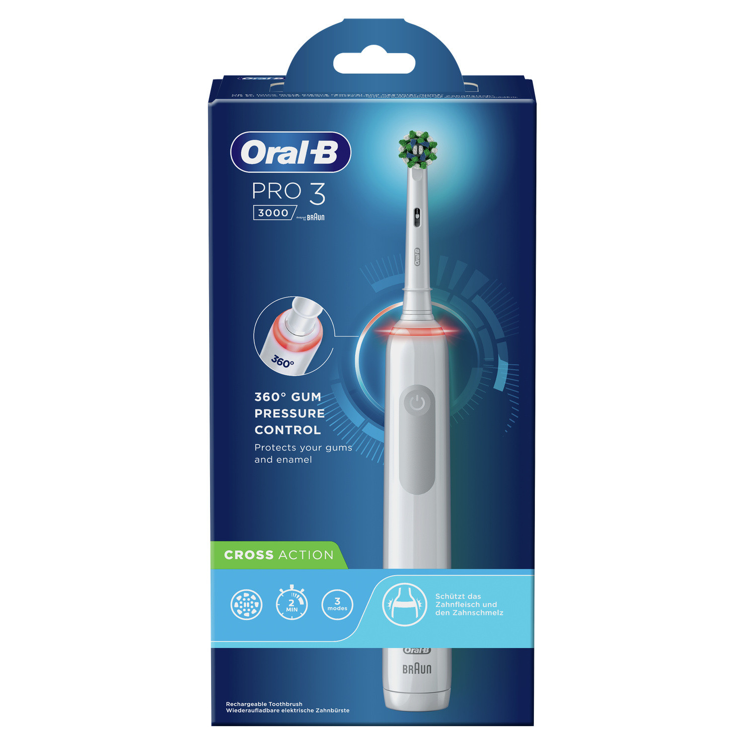 Brosse à dents électrique cross action power OR...