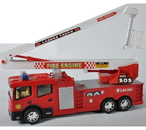 Kronen Import CAMION DE POMPIER GRAND FIRETRUCK FRICTION 45CM 4250052679082 (4250052679082)