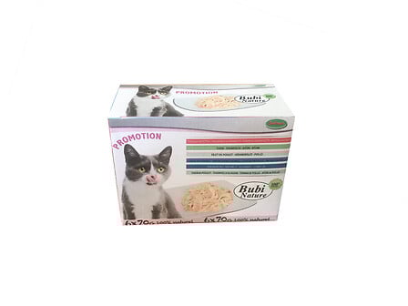 BUBIMEX Multi-Pack Bubi Nature - 6x70g