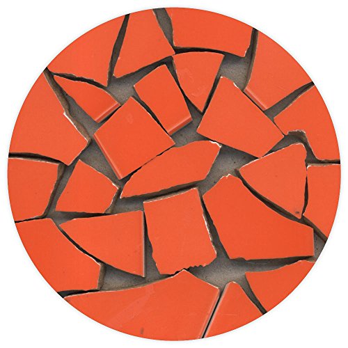 Eclats de mosaïque émaillée, 20-50mm, 1Kg Orang...