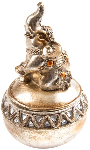 Berk - Inner Worlds Berk KH-521 Encensoir ornée de miroirs et d'un éléphant Petit modèle code EAN 4250209832803 