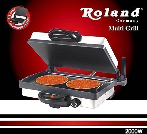 Panini grill barbecue électrique toaster multig...