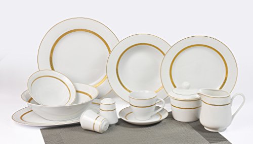 Service de table + service à café: 43-pcs Victo...