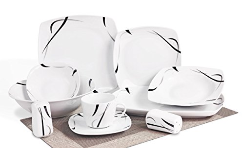 Combiné service de table + service à café 40 pi...