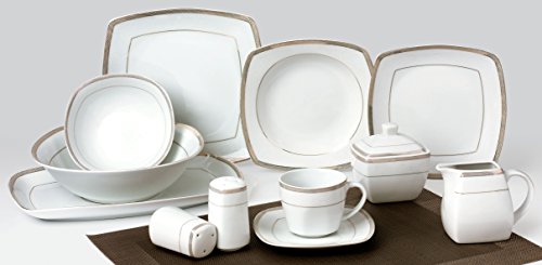 Service de table + service à café: 43 pièces Se...