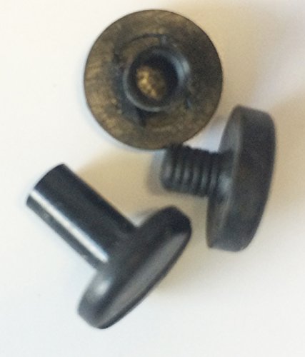 25 Livre Vis 15 mm en plastique noir Ceinture V...