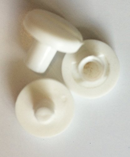 Livre 25 Vis 5 mm plastique blanc Ceinture Vis,...