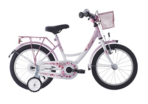 Girly - vélo enfant 16 pouces - blanc/rose 2016...