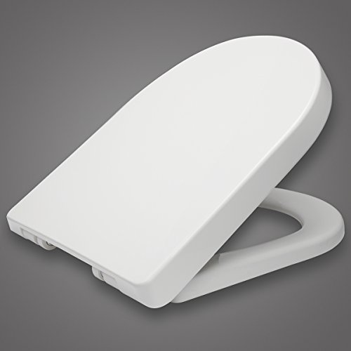 WOLTU WS2544 Abattant WC plastique,WC de couver...