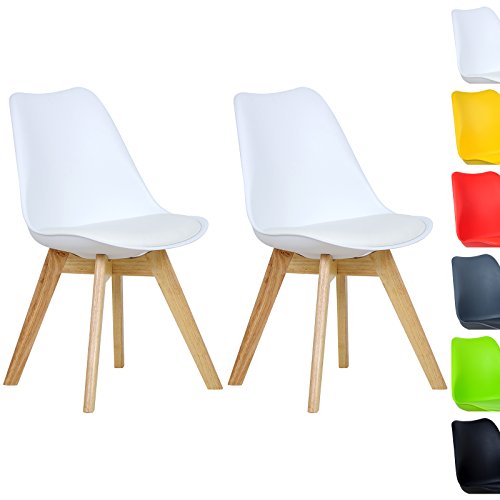 WOLTU BH29ws-2,2 x chaises salle à manger, Jeu ...