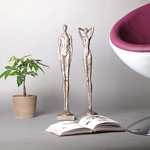 XTRADEFACTORY Set de sculptures femme & homme M...