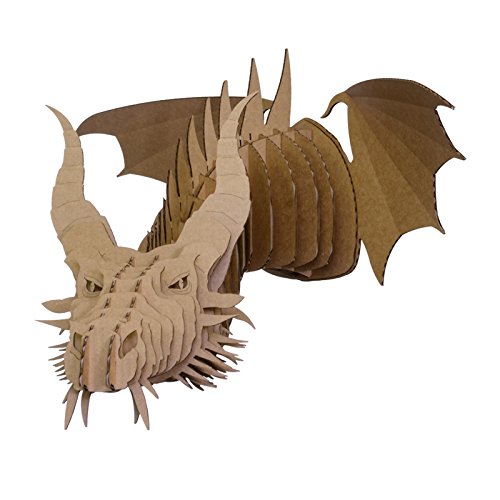 Grand Safari en carton marron 