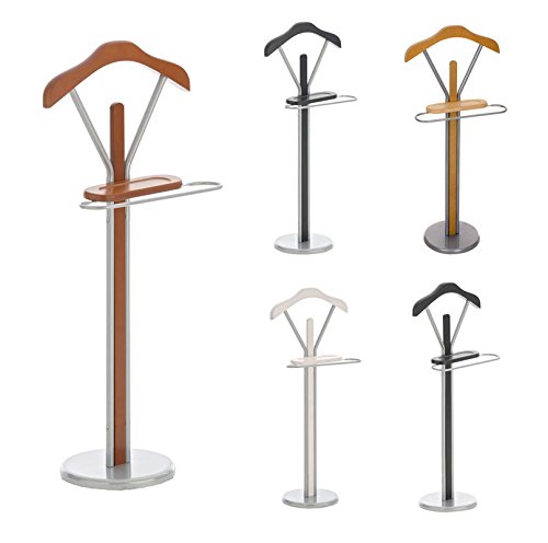 Valet de chambre moderne ronald en métal chromé...