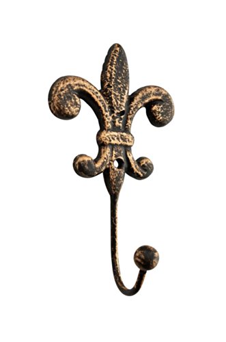 Porte-manteau antique hanna en fer forgé, style...