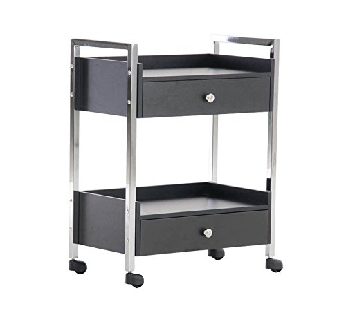 Chariot de service stable de luxe avec 2 grands...