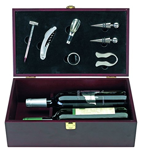 Sommel Ier Kit pour 2 bouteilles de vin Set de ...