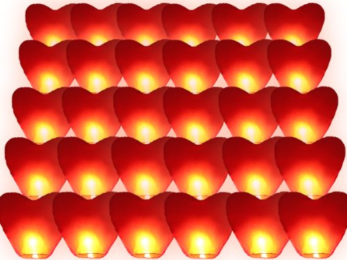 Lot de 30 lanterne volante géante céleste thaïl...