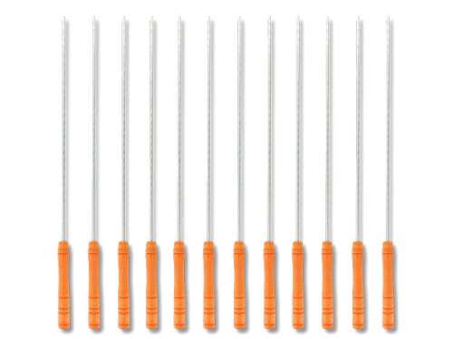 Set de 12 brochettes BBQ Lot de Barbecue access...