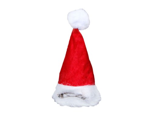 Barrette de cheveux en forme de bonnet de noel ...