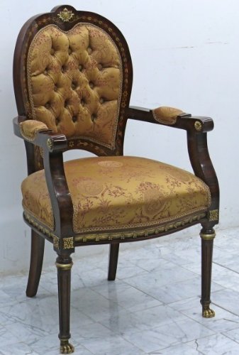 Baroque Fauteuil chaise rococo MoCh0669 de styl...