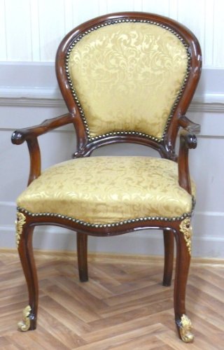 Chaise baroque Fauteuil Louis XV MoBd0762Luster1