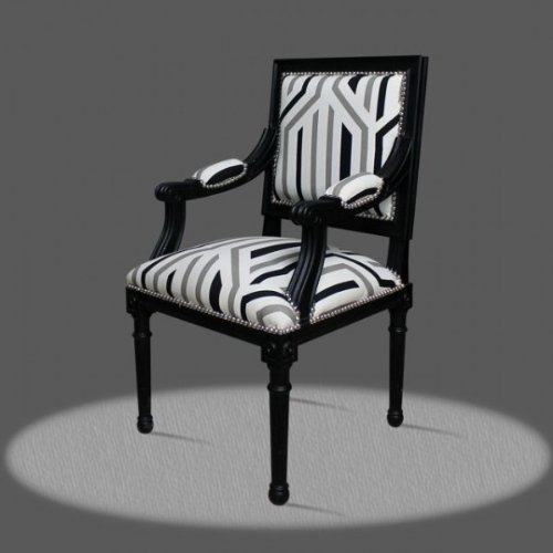 Chaise baroque Louis XV rocaille style antique AlCh0015Sw 4250492742599 LouisXV