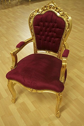 Fauteuil baroque Louis XV Fauteuil Antique Styl...