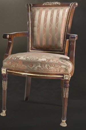 Baroque Fauteuil MoCh1485 de style antique
