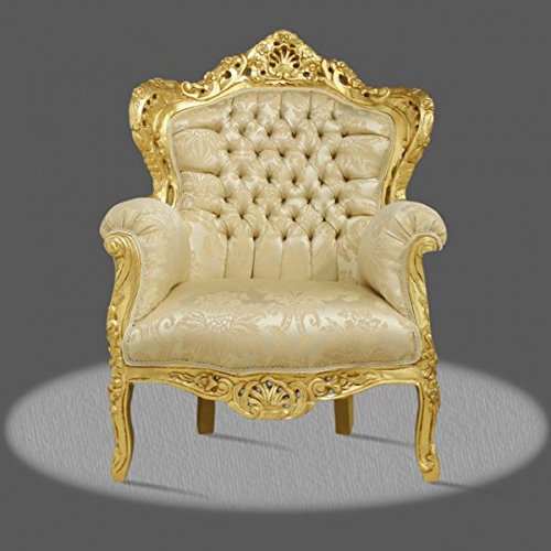 Fauteuil baroque Louis XV Fauteuil Antique Styl...